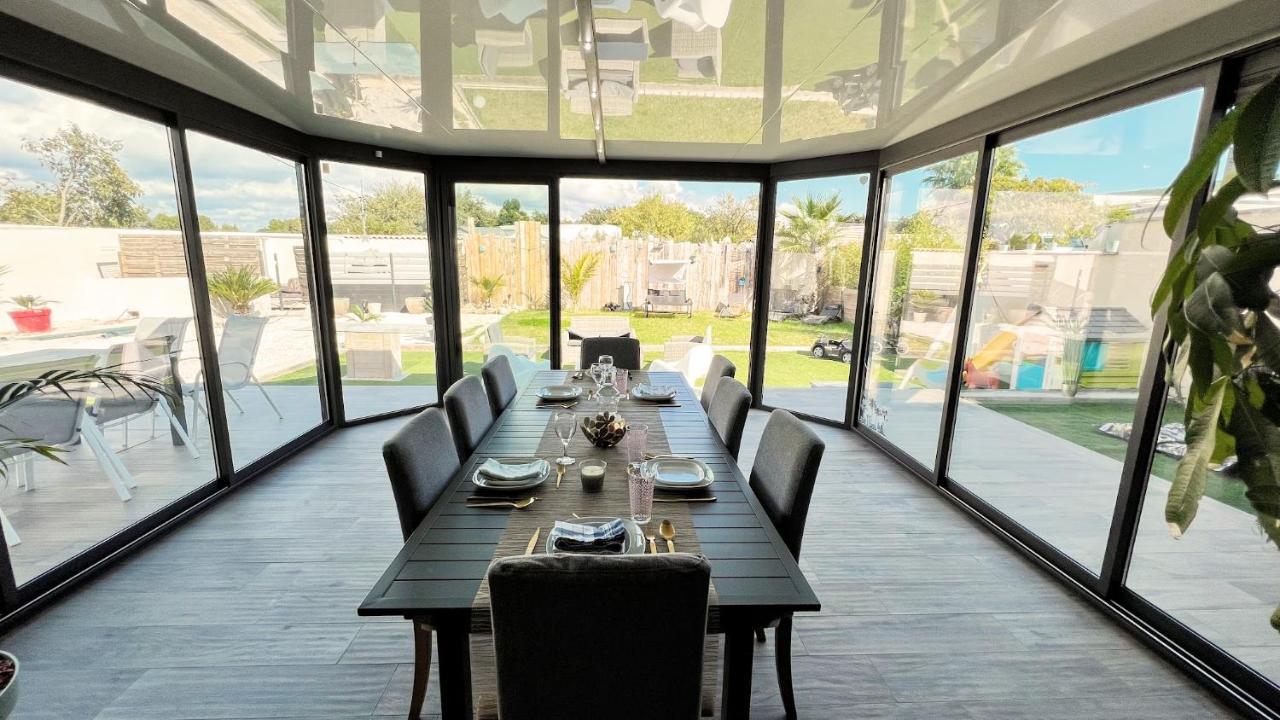 Villa Dali La Garde 260M2 Jacuzzi, Sauna, Piscine, Jardin 500M2, 5 Minutes De La Plage المظهر الخارجي الصورة