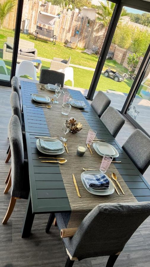 Villa Dali La Garde 260M2 Jacuzzi, Sauna, Piscine, Jardin 500M2, 5 Minutes De La Plage المظهر الخارجي الصورة